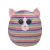 TY SQUISHY BEANIES PÁRNA ALAKÚ PLÜSS HEATHER 30 CM MACSKA