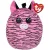 TY SQUISHY BEANIES PÁRNA ALAKÚ PLÜSS ZOEY 30 CM RÓZSASZÍN ZEBRA