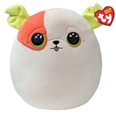 TY SQUISHY BEANIES PÁRNA ALAKÚ PLÜSS PATCH 30 CM KUTYA