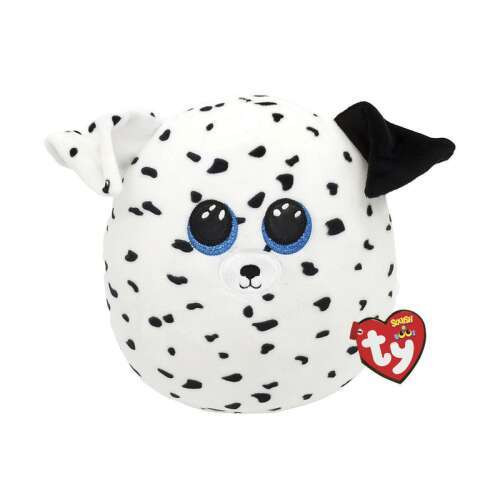 TY SQUISH-A-BOSS PÁRNA ALAKÚ PLÜSS FIGURA FETCH KUTYA 22 CM