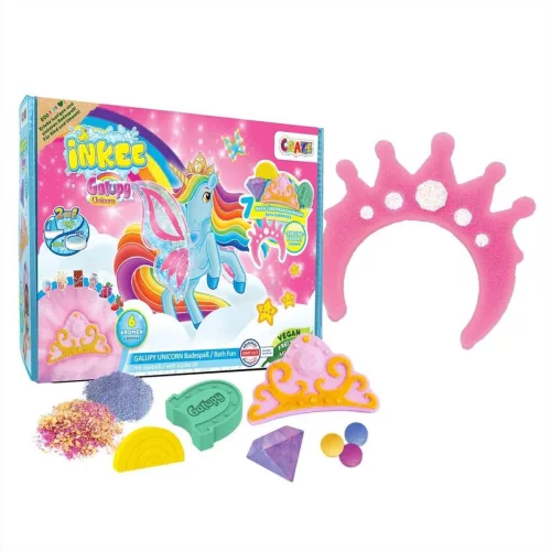 CRAZE INKEE VEGÁN FÜRDŐ SZETT NAGY GALUPY UNICORNIS