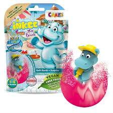 CRAZE INKEE VEGÁN FÜRDŐBOMBA CSOMAG VÍZILÓ FIGURÁVAL DINNYE