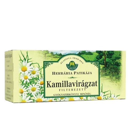 HERBÁRIA KAMILLAVIRÁG TEAFILTER 25 X 1,2 GR