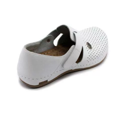 Leon bőr női cipő 959 modell 36-41 fehér