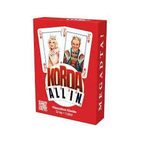KORDA ALL IN KLASSZIK FRANCIA KÁRTYA (52 LAP+3 JOKER)