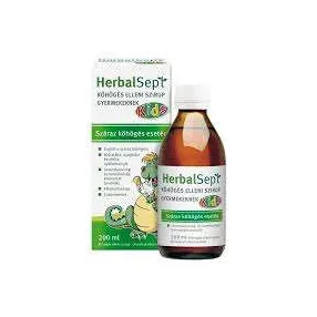 DR THEISS HERBALSEPT KIDS KÖHÖGÉS ELLENI SZIRUP 200 ML