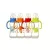 Baby bruin cumisüveg fogóval BPA mentes 240 ml szilikon etető cumival