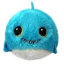 TY BEANIE BOUCERS PLÜSS FINS KÉK CÁPA PATTOGÓ LABDA