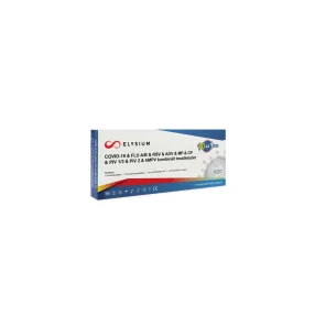   Elysium SARS-CoV-2, influenza A+B, RSV és adenovírus antigén kombinált gyorsteszt