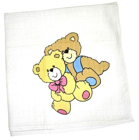 Baby bruin tetra textil pelenka 1 db-os mintás 70 x 70 cm