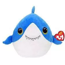 TY SQUISHY BEANIES PÁRNA ALAKÚ PLÜSS FINSLEY 30 CM CÁPA