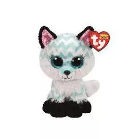 TY BOOS PLÜSS FIGURA 24 CM ATLAS FEHÉR TÜRKIZ RÓKA
