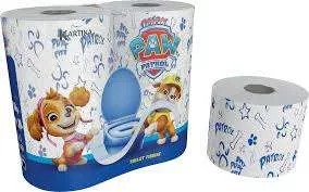 KARTIKA PAW PATROL TOALETTPAPÍR 4 TEKERCS 3 RÉTEGŰ 200 LAP