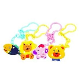 Baby bruin figurás cumilánc