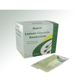 Citromos szájápoló vattapálca steril