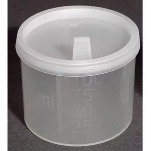 Vizeletes pohár fedővel 100 ml (nem steril)