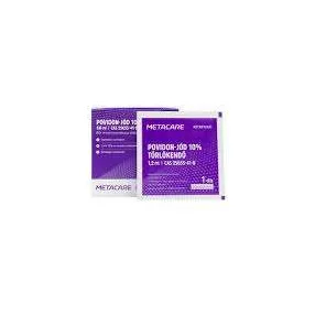 METACARE POVIDON-JÓD 10% TÖRLŐKENDŐ 60 X 120 MM 50 DB