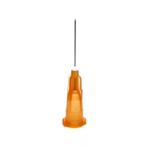 25g 1 egyszerhasználatos tű (0,5 x 25 mm) (chirana injecta) narancssárga