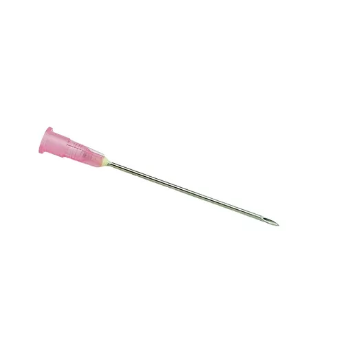 18g 1 1/2 egyszerhasználatos tű (1,2 x 40 mm) (chirana injecta) rózsaszín