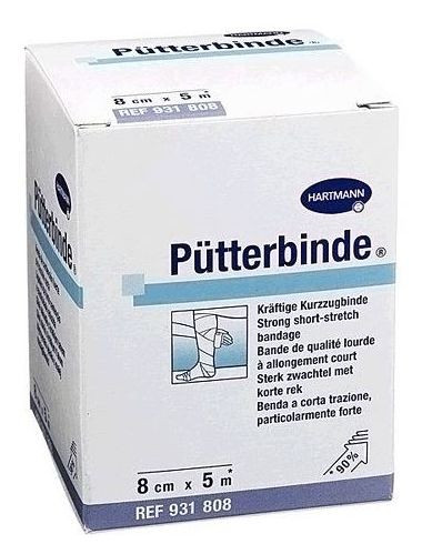 Pütter binde 8 cm x 5 m rugalmas pólya (hartmann)