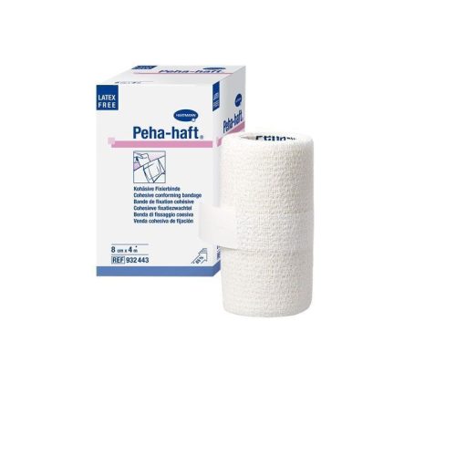 Peha-haft 10 cm x 4 m öntapadó kötésrögzítő pólya (latex mentes) hartmann