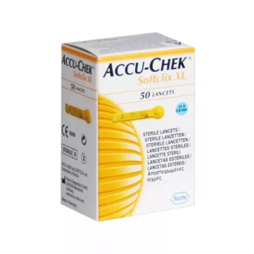 Ujjszúró accu-chek softclix XL lándzsa (50 db/doboz)