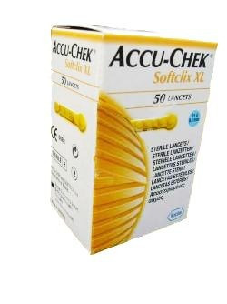 Ujjszúró accu-chek softclix XL lándzsa (50 db/doboz)