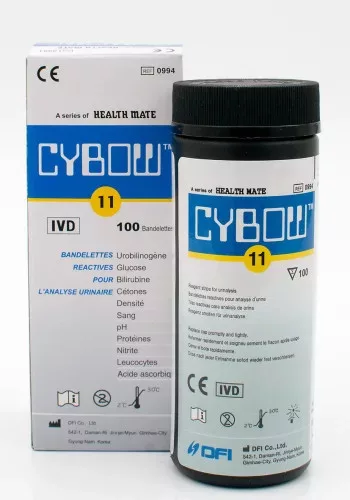 Cybow 11 tesztcsík 100x (11 féle kimutatás)