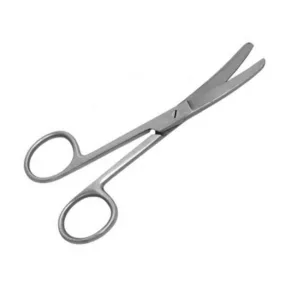 SEBÉSZETI OLLÓ 16 CM HAJLÍTOTT TOMPA/HEGYES COOPER