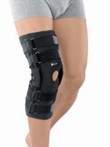 Medi acl soft wrap airtex S-es (37-45cm) térdrögzítő szabályozható oldalsínnel