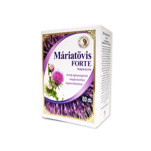 Dr.chen máriatövis forte kapszula 60 db (máj egészségéért)