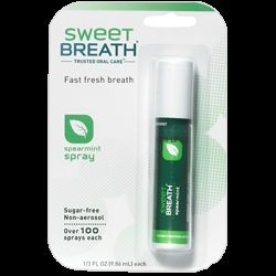 Sweet breath szájfrissítő spray mentás 1,8 ml (zöld)