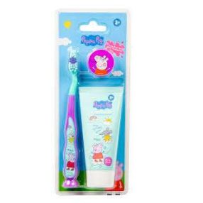 PEPPA MALAC GYERMEK FOGKRÉM + FOGKEFE SZETT