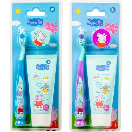 PEPPA MALAC GYERMEK FOGKRÉM + FOGKEFE SZETT