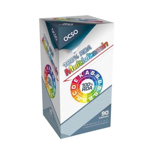 OCSO 100% RDA MULTIVITAMIN 90 DARABOS