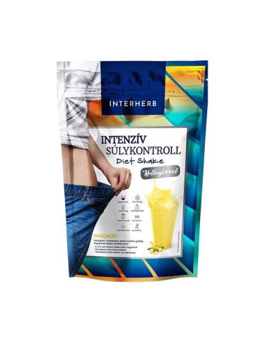 INTERHERB INTENZÍV SÚLYKONTROLL DIET SHAKE VANÍLIA 528 GR KOLLAGÉNNEL