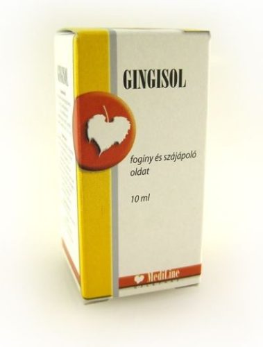 Gingisol fogínyecsetelő oldat 10 ml