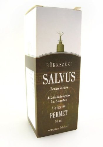 Salvus gyógyvíz permet orrba zöld 50 ml