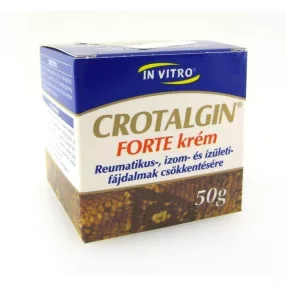 Crotalgin forte krém reumatikus fájdalmakra 50 gr