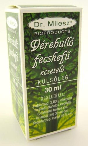 Dr.milesz vérehulló tinktúra 30 ml