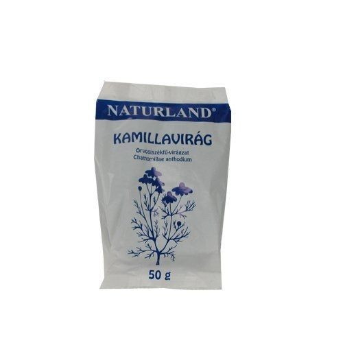 Naturland kamillavirágzat tea tasakos 50 gr