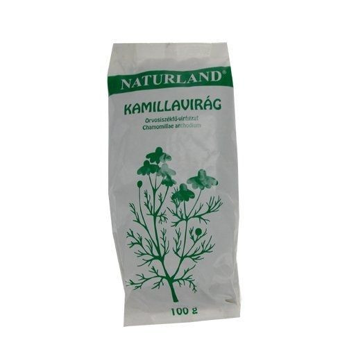 Naturland kamillavirágzat tasakos 100 gr