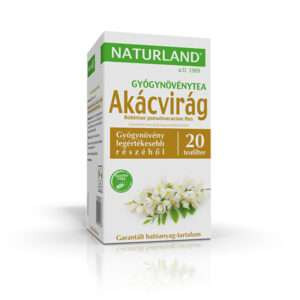 NATURLAND FEHÉR AKÁCVIRÁG TEA 20 X 1,2 GR