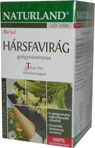 Naturland hársfavirág tea 20 x 1,25 gr