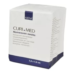   Curi-med nem szőtt sebfedő nem steril 7,5 x 7,5 cm (abena) 100 db/doboz