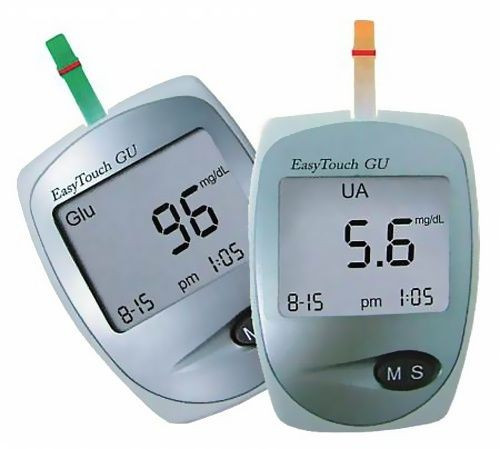 W. wellmed vércukor+húgysavmérő készülék easytouch gu