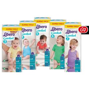   LIBERO COMFORT (3) MIDI GYERMEKPELENKA 5 - 9 KG JUMBO PACK 60DB/CSOMAG 3CSOMAG/#